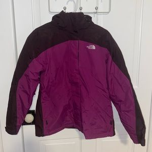 2 in 1 Womens North Face Winter Jacket / Winter Coat